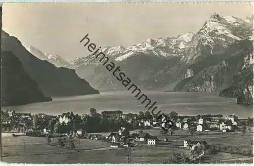 Brunnen - Foto-Ansichtskarte - Verlag Beringer & Pampaluchi Zürich