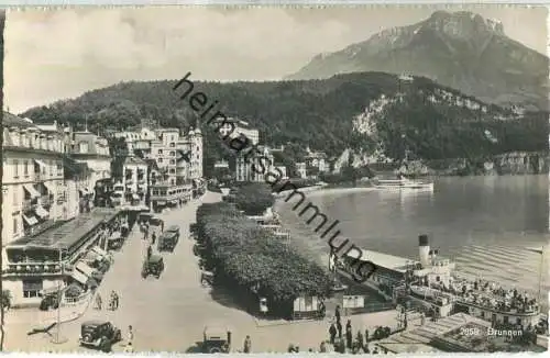 Brunnen - Foto-Ansichtskarte - Verlag Beringer & Pampaluchi Zürich