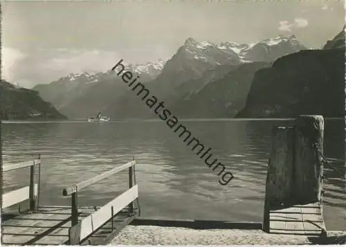 Am Urnersee - Foto-Ansichtskarte - Verlag Max Bütler Luzern