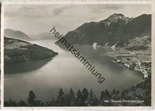 Brunnen - Foto-Ansichtskarte - Verlag Beringer & Pampaluchi Zürich
