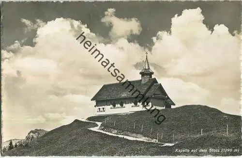 Kapelle auf dem Stoos - Foto-Ansichtskarte - Verlag Photoglob-Wehrli & Vouga & Co. AG Zürich