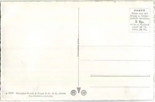 Kapelle auf dem Stoos - Foto-Ansichtskarte - Verlag Photoglob-Wehrli & Vouga & Co. AG Zürich