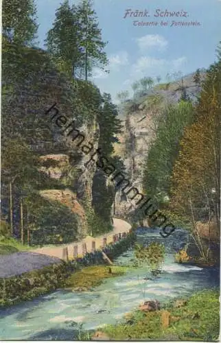 Pottenstein - Talpartie - Verlag Gebr. Metz Tübingen