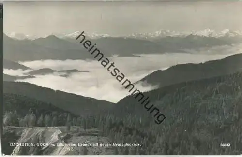 Dachstein - Blick vom Brandriedl gegen Grossglockner - Foto-Ansichtskarte - Verlag P. Ledermann Wien