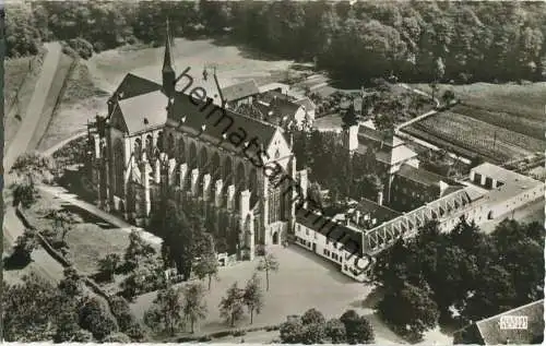 Dom und Kloster Altenberg - Fliegeraufnahme - Verlag Jos. Kessel Niederdollendorf