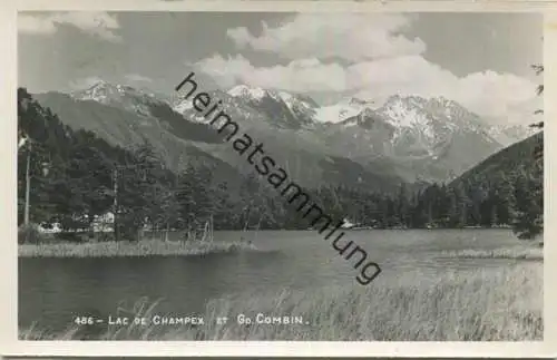 Champex - Lac de Champex - Foto-AK gel. 1931