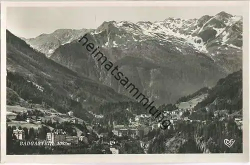 Badgastein an der Tauernbahn - Foto-Ansichtskarte - Cosy-Verlag Salzburg