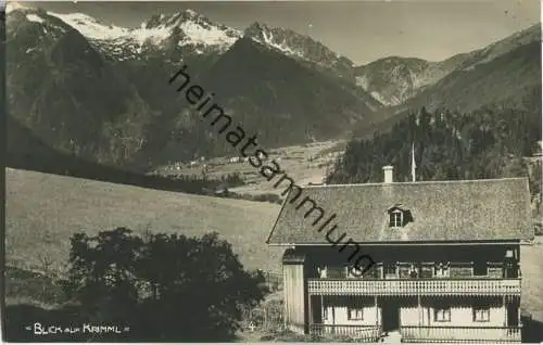 Blick auf Krimml - Foto-Ansichtskarte - Verlag A. Stefsky Wien 1928