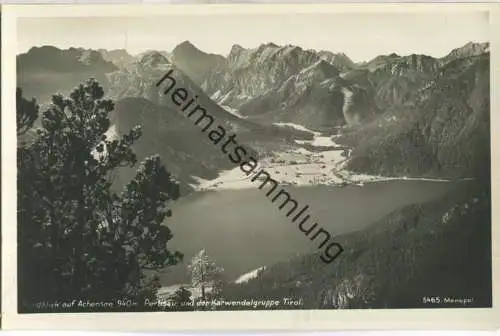 Rundblick auf Achensee - Foto-Ansichtskarte - Verlag Schöllhorn Innsbruck