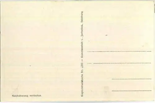 Klein- u. Gross-Venediger und Salzbachfall - Verlag C. Jurischek Salzburg