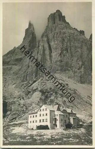 Rifugio Vajolet - Vajolett-Hütte - Foto-Ansichtskarte