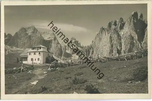 Rifugio Ciampedie - Foto-Ansichtskarte