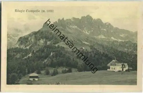 Rifugio Ciampedie - Ediz. F. Ambrosi Trento