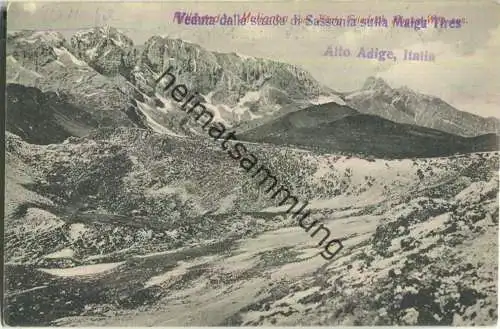 Fallwand und Molignon vom König Friedrich August-Weg aus - König Friedrich August-Weg-Eröffnung 1911