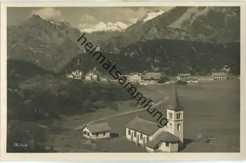 Maloja - Foto-Ansichtskarte- Wehrliverlag Kilchberg