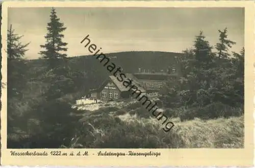 Wosseckerbaude - Vosecka bouda - Riesengebirge - Verlag Walter Staudte Hirschberg