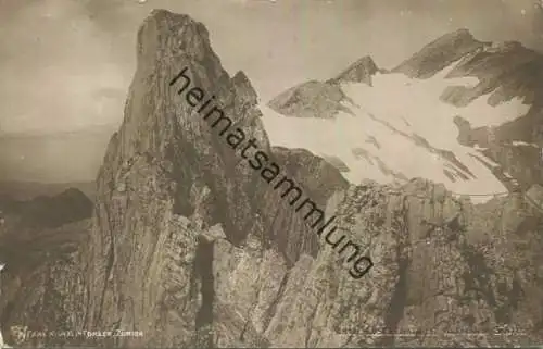 Lysengratweg - Altmann Säntis - Foto-AK - Verlag Karl Künzli-Tobler Zürich gel. 1919