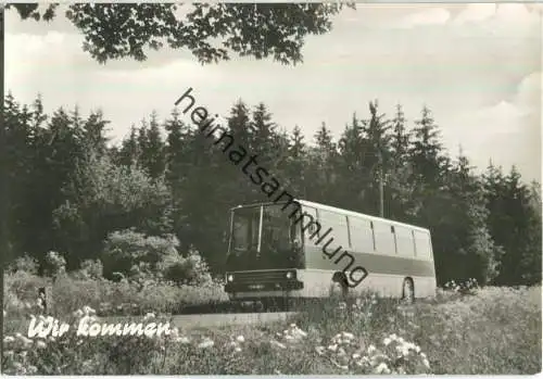 Wir kommen - Bus - Planet-Verlag Berlin 70er Jahre