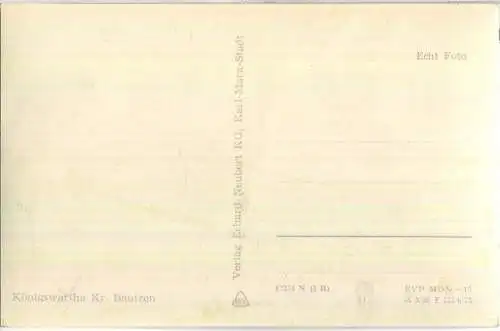 Königswartha - Verlag Erhard Neubert KG Karl-Marx-Stadt