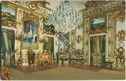 Königliches Schloss Herrenchiemsee - Schreibzimmer - F. Durner's Kunstverlag Prien 1913