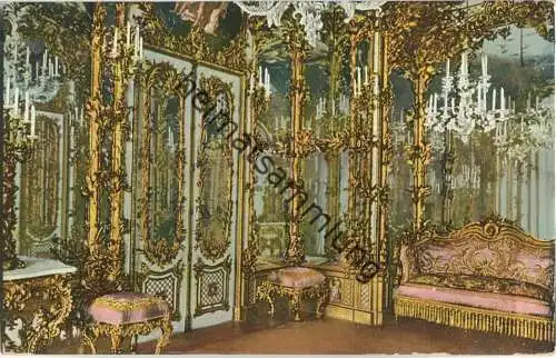 Königliches Schloss Herrenchiemsee - Bade-Toilette-Cabinet - F. Durner's Kunstverlag Prien 1913