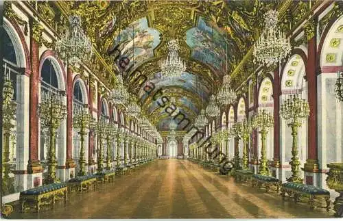Königliches Schloss Herrenchiemsee - Spiegelgalerie - Verlag Martin Herpich München 1913
