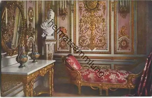 Königliches Schloss Herrenchiemsee - Rosa Toilettenzimmer - Verlag Martin Herpich München