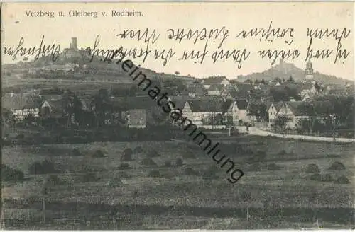 Vetzberg und Gleiberg von Rodheim - Verlag Leitermann & Jäger Mainz