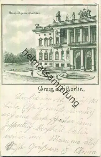 Gruss aus Berlin - Neues Abgeordnetenhaus