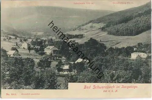 Bad Schwarzbach - Czerniawa-Zdroj - Verlag Franz Pietschmann Görlitz 1905