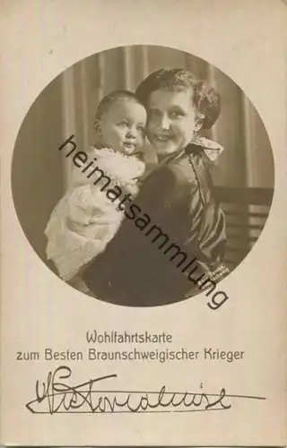 Victoria Luise Herzogin zu Braunschweig und Lüneburg - Wohlfahrtskarte - Phot. Dora Tarnke Braunschweig