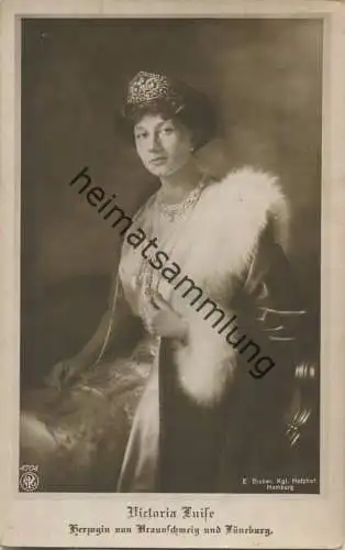 Victoria Luise Herzogin zu Braunschweig und Lüneburg - Phot. E. Bieber Hamburg