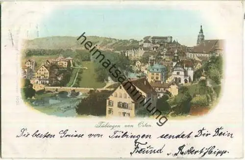 Tübingen von Osten - Verlag Fritz Schuler Tübingen
