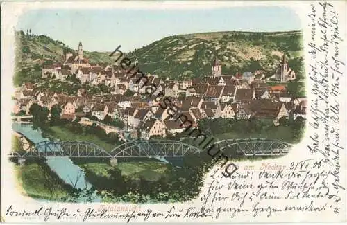 Horb am Neckar - Totalansicht - Verlag Purger & Co. München