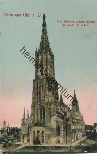 Ulm - Münster - Verlag Jos. Birn Stuttgart