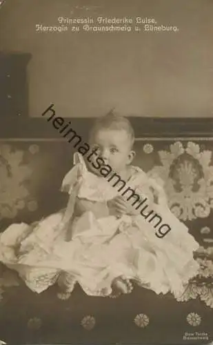 Prinzessin Friederike Luise Herzogin zu Braunschweig und Lüneburg - Phot. Dora Tarnke Braunschweig