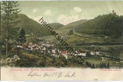 Teinach mit Ruine Zavelstein - Verlag Gebr. Metz Tübingen