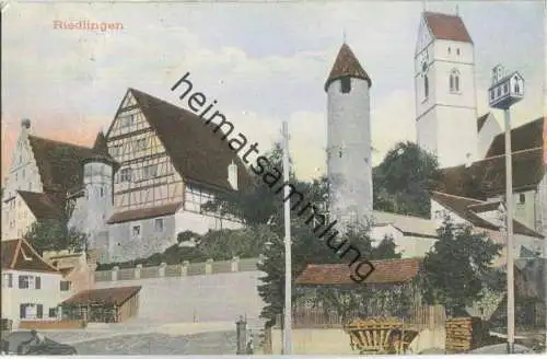 Riedlingen - Verlag Gebr. Metz Tübingen 1905