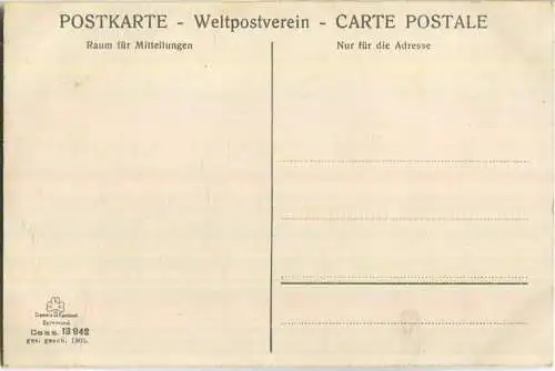 Hameln - Rattenfänger Gedicht - Cramers Kunstanstalt Dortmund 1905