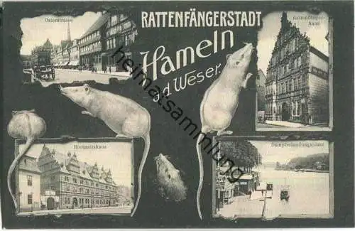 Hameln - Rattenfängerstadt - Cramers Kunstanstalt Dortmund 1906
