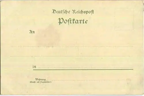 Hamburg - Fährhaus St. Pauli - Strassenbahn - Verlag J. Miesler Berlin ca. 1900