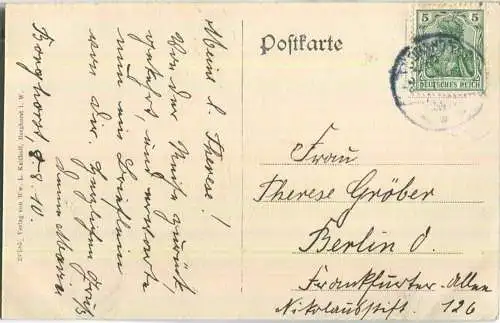 Borghorst - Totalansicht - Verlag Ww. L. Kalthoff Borghorst