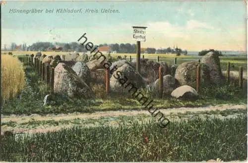 Hünengräber bei Kählsdorf - Kreis Uelzen - Verlag Ottmar Zieher München