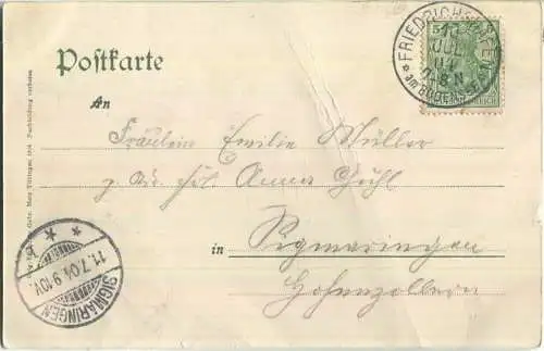 Friedrichshafen - Verlag Gebr. Metz Tübingen 1904