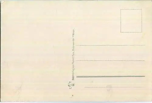 Bodenwerder - Geburtshaus des Freiherrn von Münchhausen - Künstlerkarte - Verlag Rudolf Puls Bodenwerder