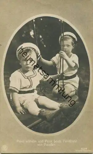 Preussen - Prinz Wilhelm und Prinz Louis Ferdinand von Preussen