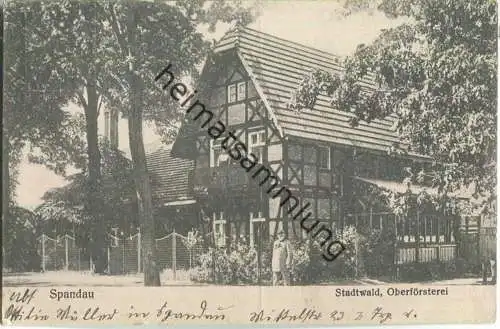 Spandau - Stadtwald - Oberförsterei - Verlag R. Reimer Spandau