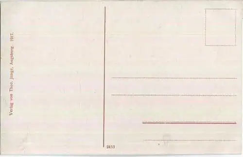 Augsburg - Das Turamichele - Verlag Theo Junge Augsburg 1917