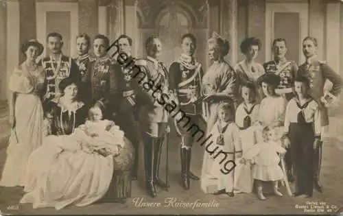 Preussen - Unsere Kaiserfamilie - Verlag Gustav Liersch Berlin