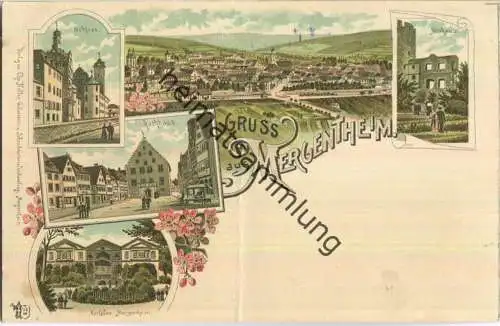 Gruss aus Mergentheim - Verlag Chr. Haller Mergentheim